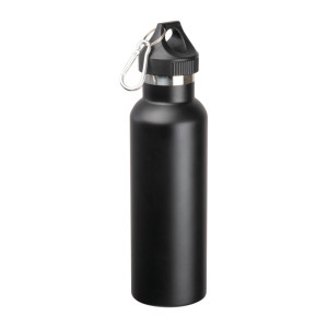 Vakuová láhev s karabinou, matná, 750ml - Reklamnepredmety