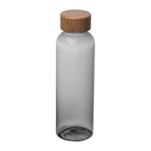 Láhev z PET s bambusovým víkem, 500 ml - Reklamnepredmety