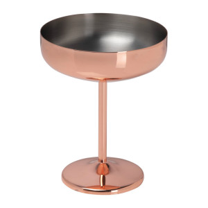 Měděná sklenice na martini, 300 ml - Reklamnepredmety