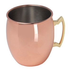 Nerezová sklenice s měděným povrchem, 500 ml - Reklamnepredmety