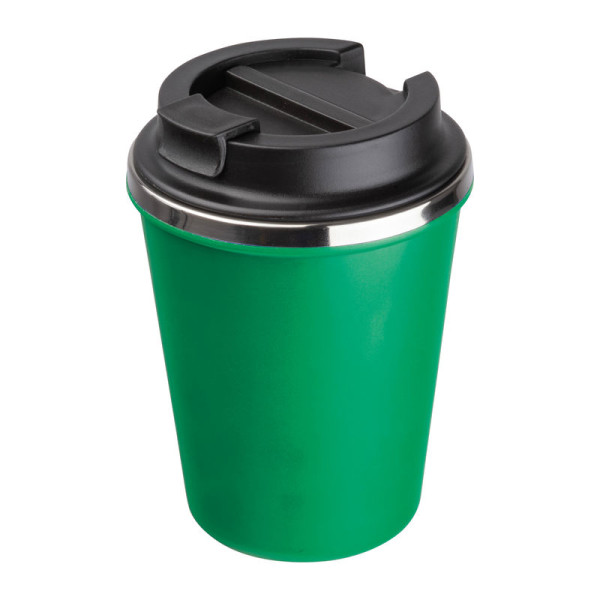 Dvoustěnný termohrnek z nerezové oceli, 350 ml