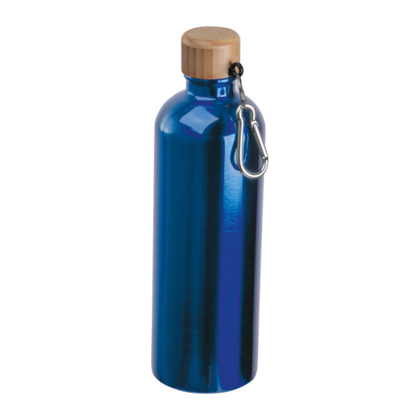 Nerezová láhev s karabinou, 750 ml