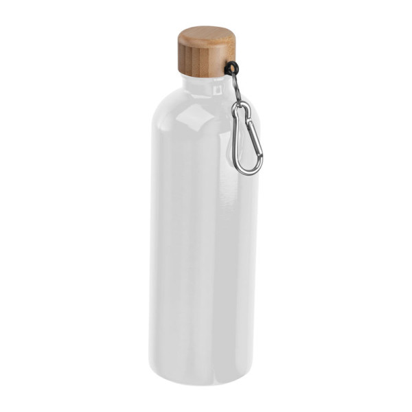 Nerezová láhev s karabinou, 750 ml