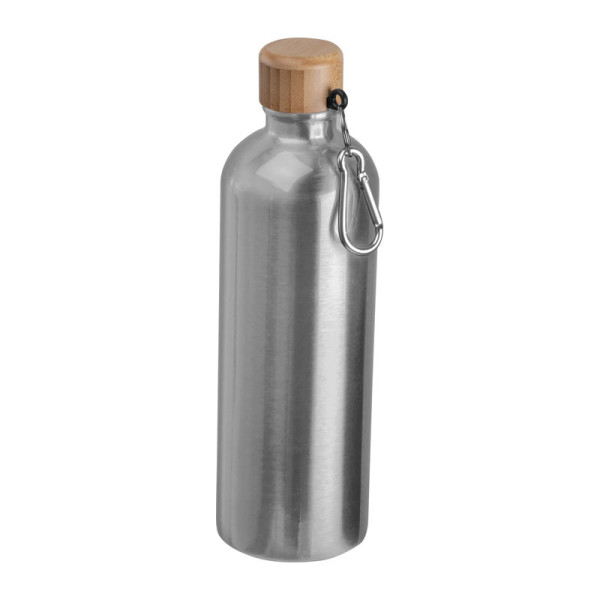 Nerezová láhev s karabinou, 750 ml