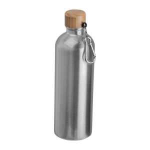 Nerezová láhev s karabinou, 750 ml - Reklamnepredmety