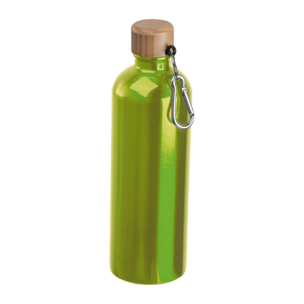 Nerezová láhev s karabinou, 750 ml