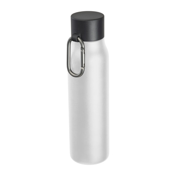 Dvoustěnná láhev s karabinou, 600 ml