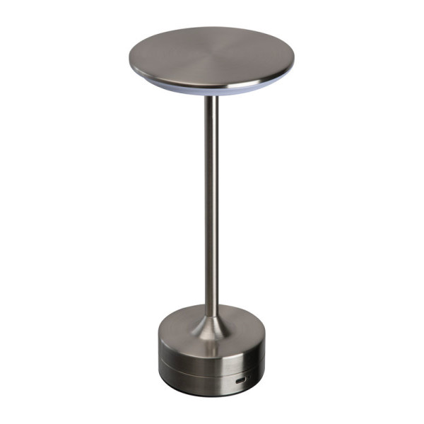 Stolní lampa z nerezové oceli