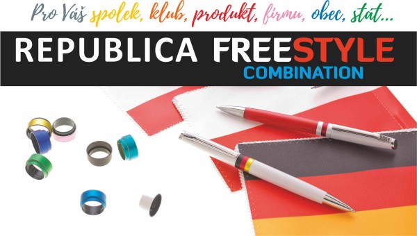 REPUBLICE FREESTYLE kuličkové pero plast