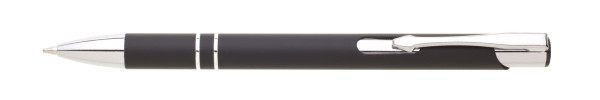 SIONA SOFT BLACK* kuličkové pero kov