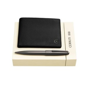 Set CERRUTI 1881 (ballpoint pen & wallet) - Reklamnepredmety