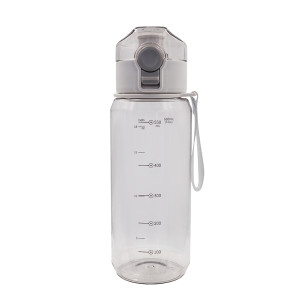 H2O lahev z tritanu 680 ml, šedá - Reklamnepredmety