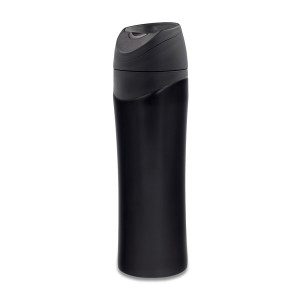HARROW termohrnek 440 ml, černá - Reklamnepredmety