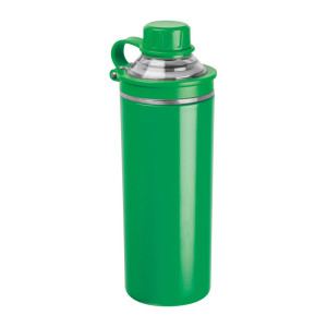 Dvojstenná nerezová fľaša Monza, 500 ml - Reklamnepredmety