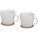 Dvoudílná sada hrnečků Hartley s tácky - 11288400_E1 - variant PF 11288400