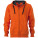 JN595 Men´s Hooded Jacket - JN595-Dark-Orange-Carbon - variant Ls 1000089910