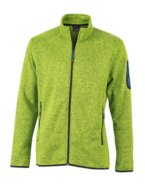 JN762 Men`s Knitted Fleece Jacket - Reklamnepredmety