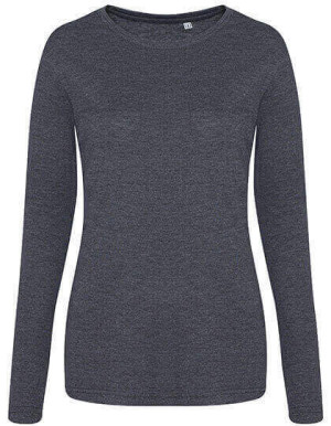 JT002F Longsleeve Girlie Tri-Blend T - Reklamnepredmety