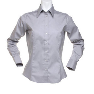 K702 Women´s Corporate Oxford Shirt Long Sleeve - Reklamnepredmety