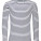 L01402 Men´s Long Sleeve Striped T-Shirt Marine - L01402-White-Navy - variant Ls 1000112846