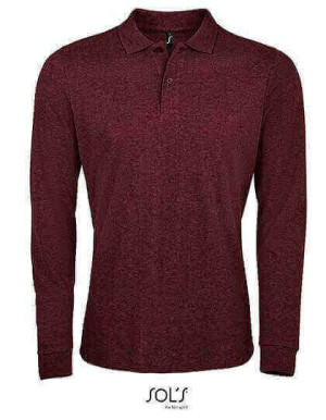 L02087 Mens Long-Sleeve Piqué Polo Shirt Perfect - Reklamnepredmety