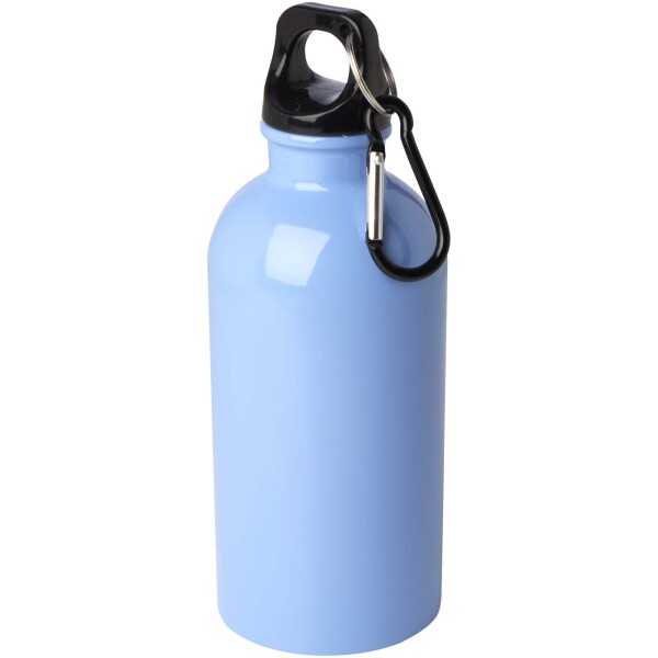 400 ml láhev na vodu Oregon z nerezové oceli s certifikací RCS a karabinou