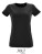 L02758 Womens Round Neck Fitted T-Shirt Regent - L02758_Deep-Black - variant Ls 1000232969