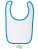 L116 Baby Bib Babib - L116_White_Aqua - variant Ls 1000114883