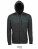 L478 Men Hooded Zipped Jacket Seven - L478_Charcoal-Melange - variant Ls 1000259920