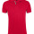 L587 Men´s Polo Shirt Portland - L587-Red-Grey-(Solid) - variant 