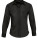 L621 Popeline-Blouse Executive Longsleeve - L621-Black - variant Ls 1000122853