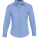 L621 Popeline-Blouse Executive Longsleeve - L621-Middle-Blue - variant Ls 1000122860