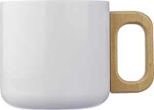 Dvoustěnný hrnek z recyklované nerezové oceli 400 ml Dwight - Reklamnepredmety