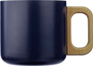 Dvoustěnný hrnek z recyklované nerezové oceli 400 ml Dwight - Reklamnepredmety