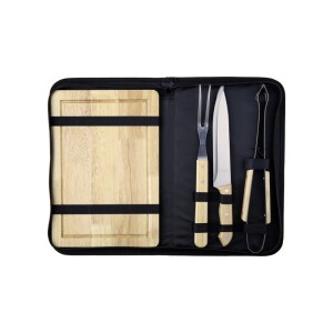 Nerezový grilovací set v pouzdře - Reklamnepredmety