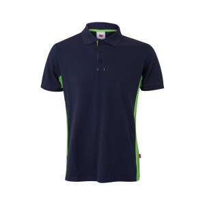 VL SUPAY. Dvoubarevná piké polokošile (180 g/m²), krátký rukáv - Reklamnepredmety
