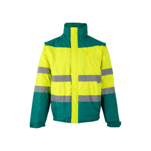 VL JUPITER. Dvoubarevná vycpaná bunda (180 g/m²) z polyesteru (100 %) s PU zátěrem - Reklamnepredmety