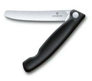 Victorinox Skládací nůž na ovoce a zeleninu - zoubkovaná čepel - Reklamnepredmety