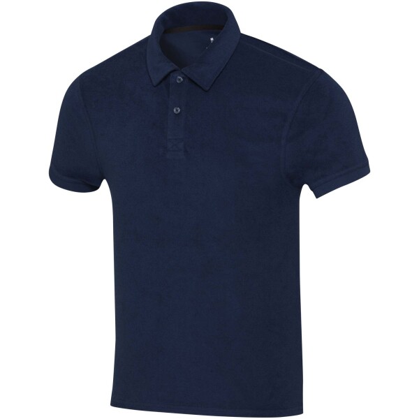 Unisex polo Akoya z recyklovaného froté s certifikací GRS