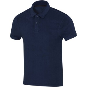 Unisex polo Akoya z recyklovaného froté s certifikací GRS - Reklamnepredmety