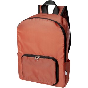 Skládací batoh EcoFold z RPET s objemem 15 l - Reklamnepredmety