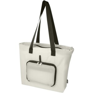 Skládací nákupní taška EcoFold z materiálu RPET a s objemem 16 l - Reklamnepredmety
