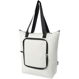 Skládací nákupní chladicí taška EcoFold z materiálu RPET o objemu 15 l - Reklamnepredmety
