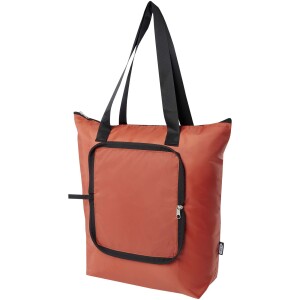 Skládací nákupní chladicí taška EcoFold z materiálu RPET o objemu 15 l - Reklamnepredmety