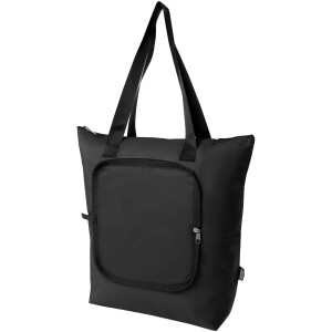 Skládací nákupní chladicí taška EcoFold z materiálu RPET o objemu 15 l - Reklamnepredmety