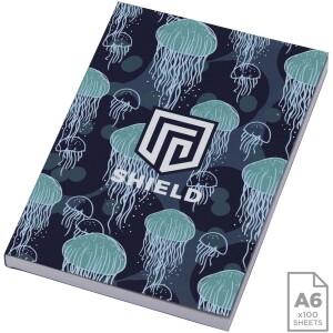 Poznámkový blok Novella Austen A6 s měkkou vazbou – 100 listů - Reklamnepredmety
