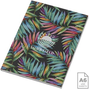 Poznámkový blok Novella Austen A6 s měkkou vazbou – 50 listů - Reklamnepredmety