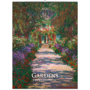 Nástěnný kalendář Gardens Impressionism 2026 - Reklamnepredmety
