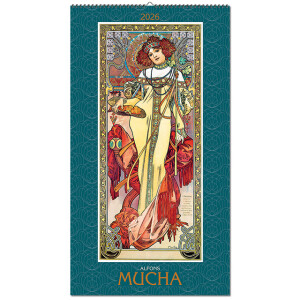 Nástěnný kalendář Alfons Mucha 2026 - Reklamnepredmety