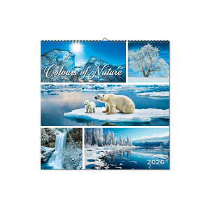 Nástěnný kalendář Colours of nature 2026 - Reklamnepredmety